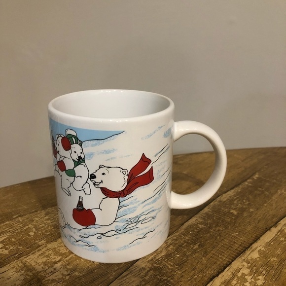 Coke‎ Coca Cola Polar Bear Mug - Picture 3 of 9